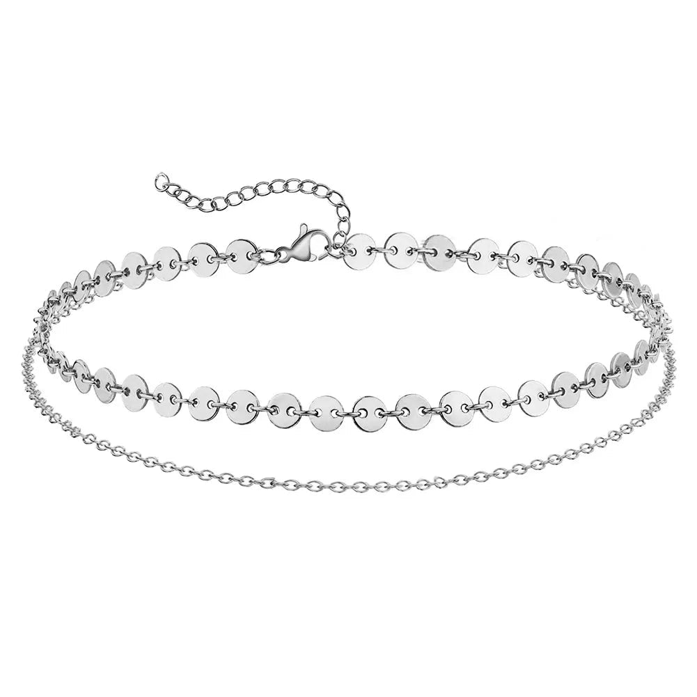 Danica Coin Anklet - Anklet - Silver - 4