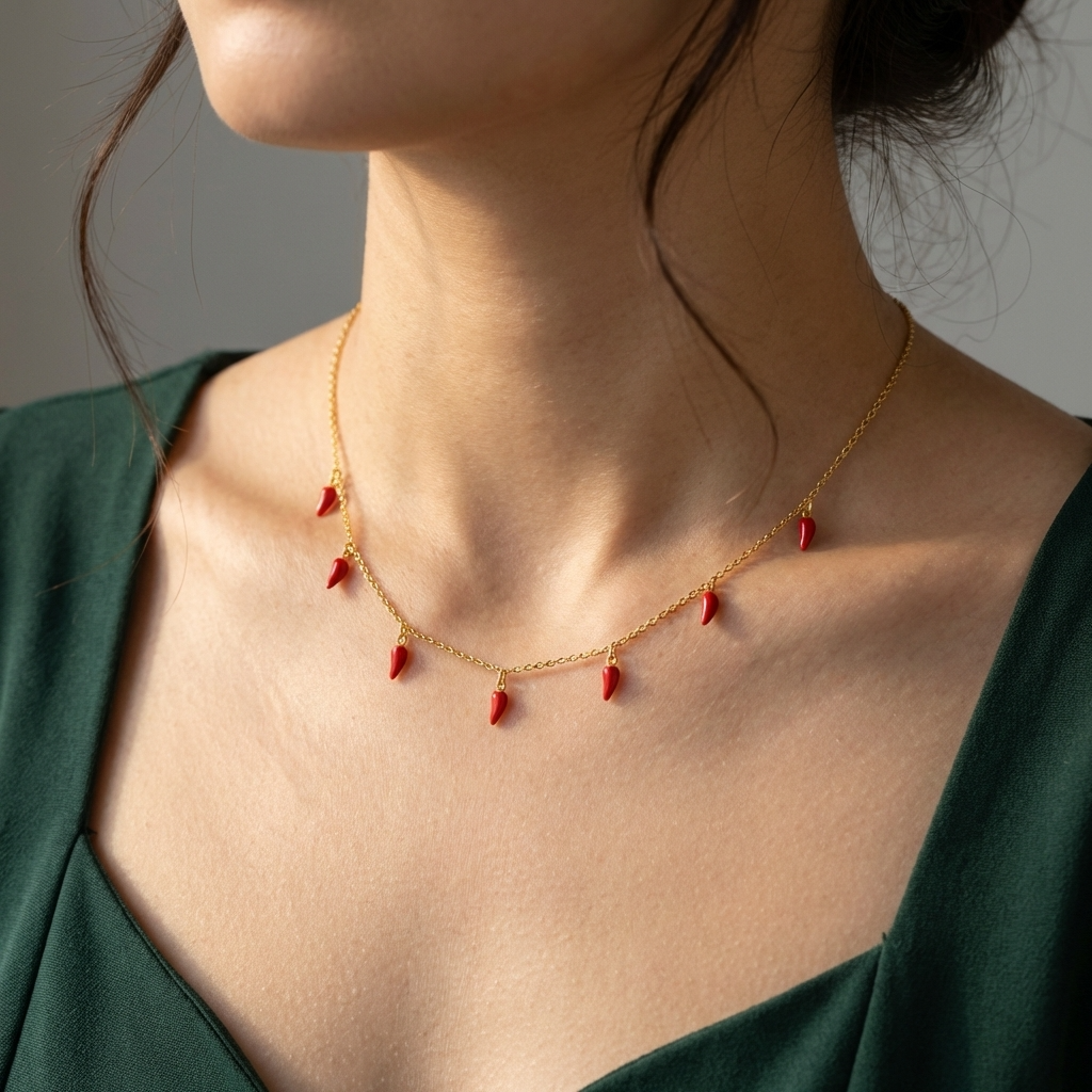 Lola Spice Charm Necklace