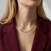 Leila Herringbone Necklace