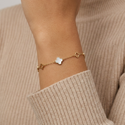Mira Clover Chain Bracelet