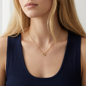 Celine Sparkle Clover Necklace