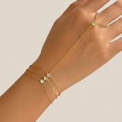 Arielle Crystal Bead Bracelet
