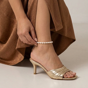 Clara Classic Pearl Anklet
