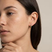 Lyra Crystal Hoops