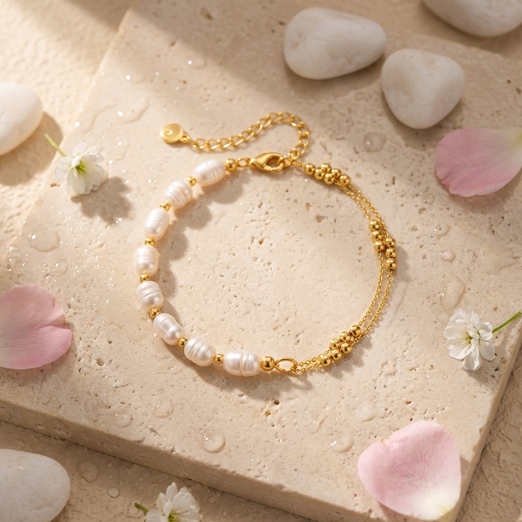 Nadia Pearl Bracelet