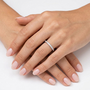 Romy Silver Eternity Ring