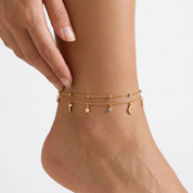 Starlight Charm Anklet