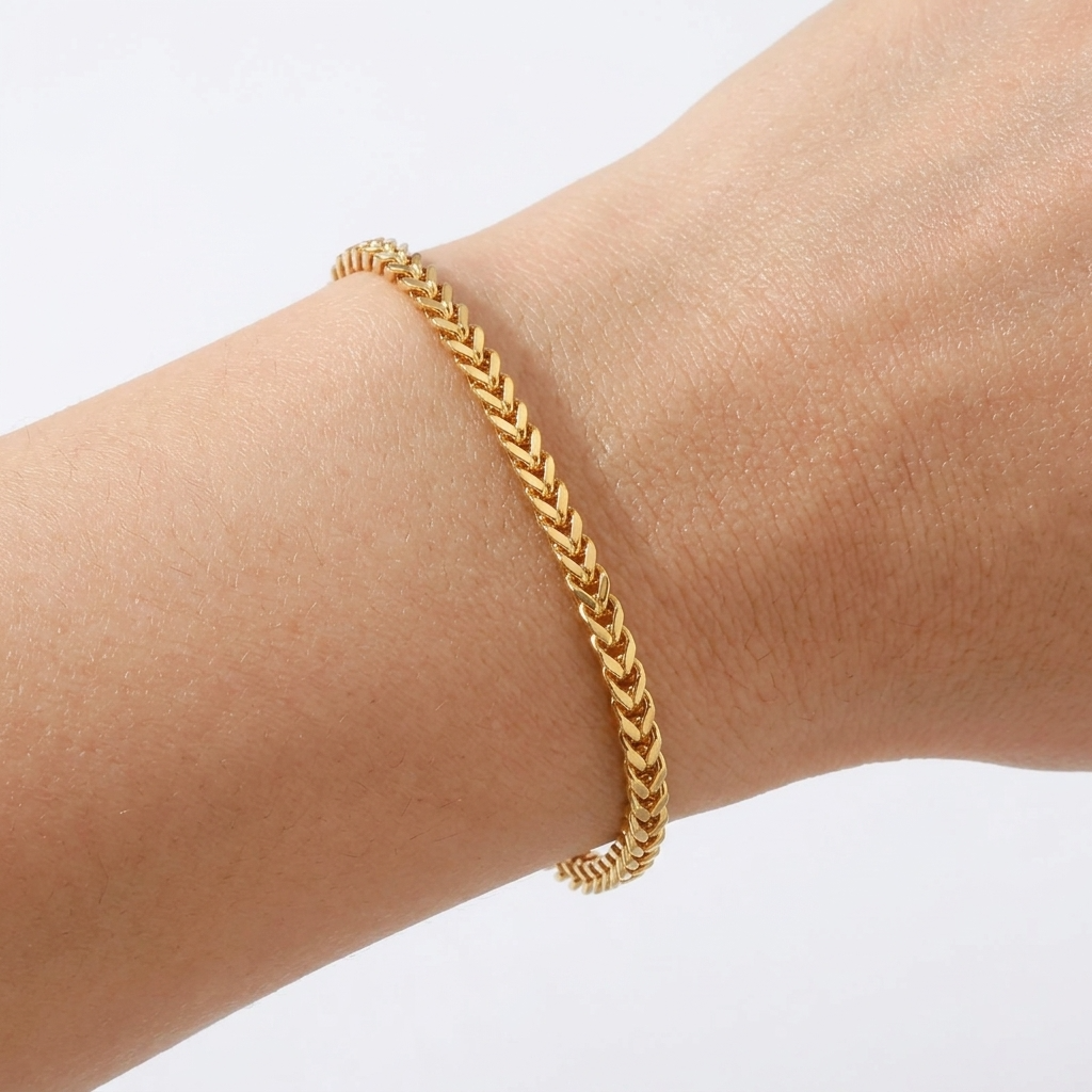 Golden Chevron Bracelet