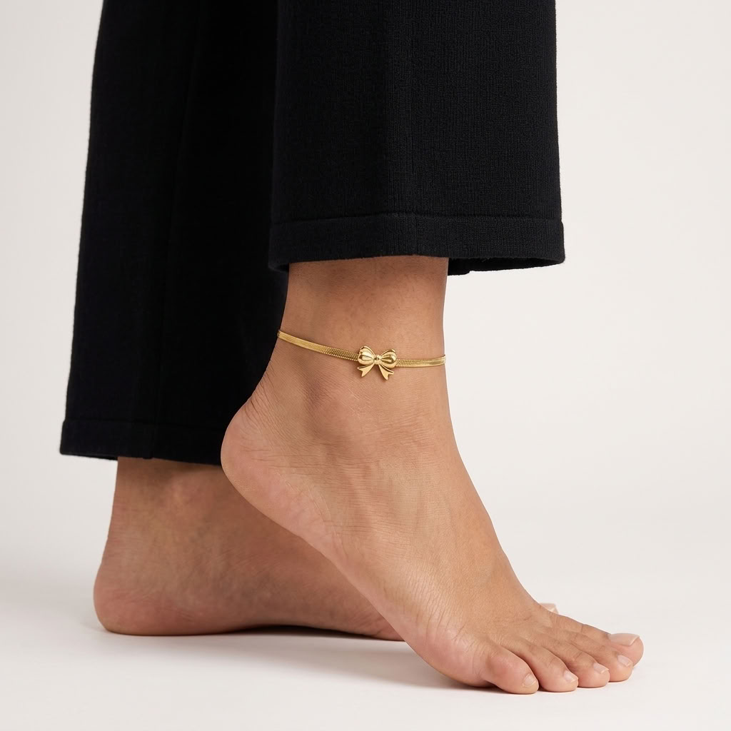 Juno Bow Anklet