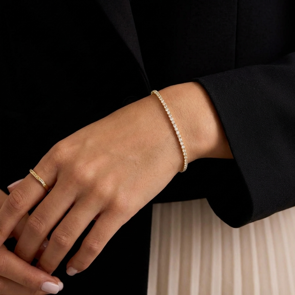 Léonie Classic Tennis Bracelet