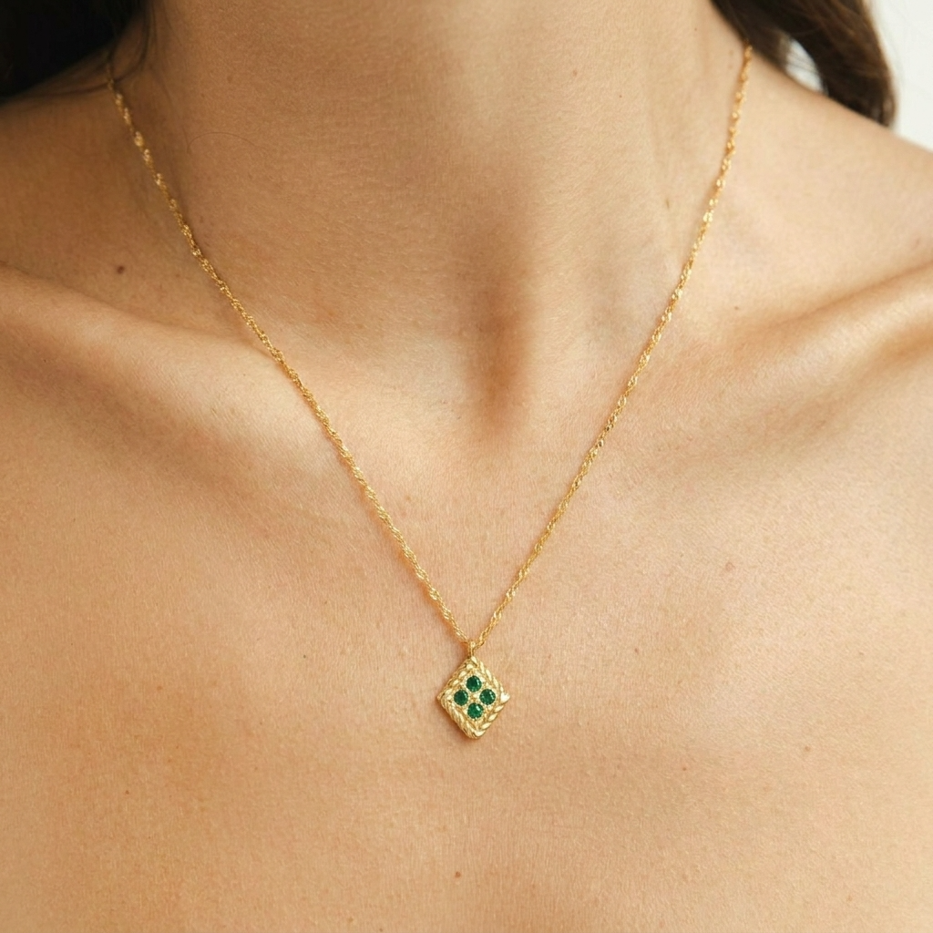 Giselle Emerald Necklace