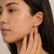 Nina Leaf Studs