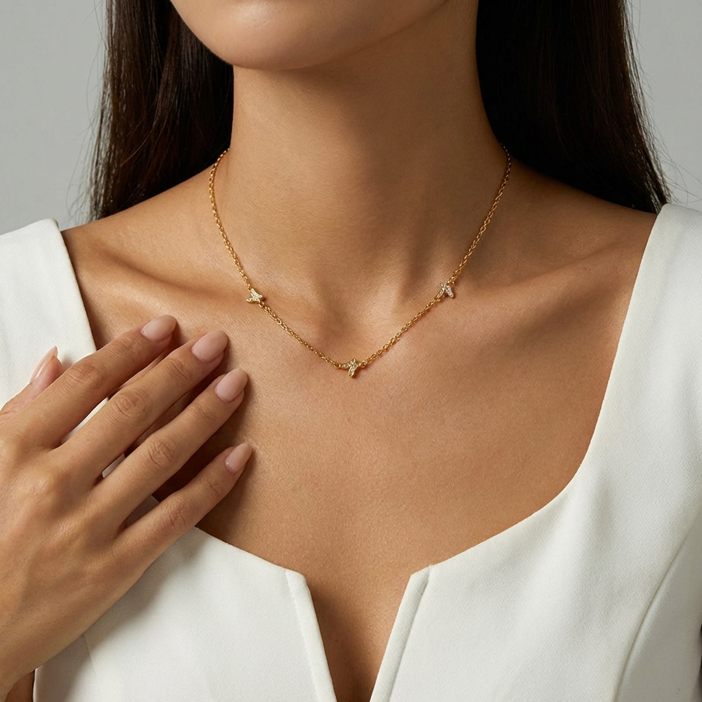 Juna Butterfly Necklace