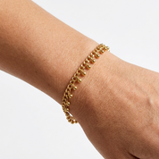 Cuban Link Droplet Bracelet