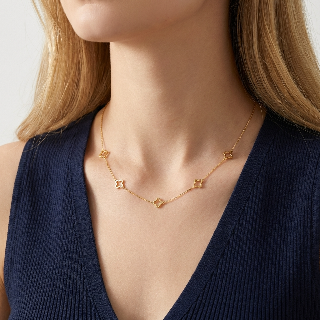 Anaïs Clover Necklace
