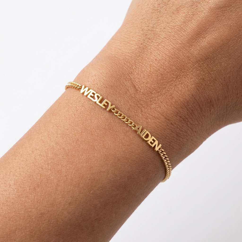 Amara Personalized Name Bracelet