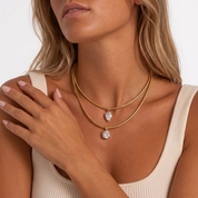 Sienna Solitaire Necklace Set