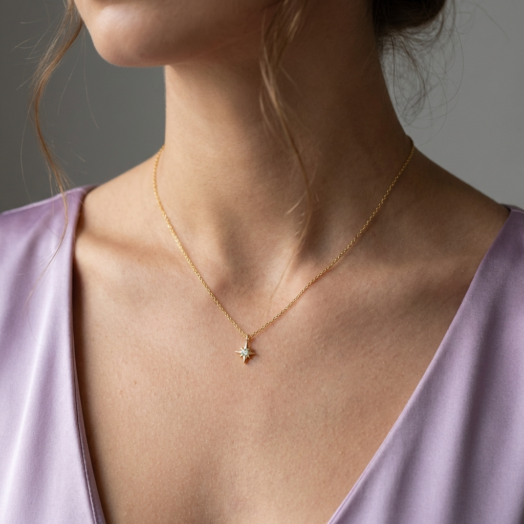 Leonie Spark Pendant Necklace