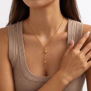 Stella Gold North Star Necklace
