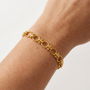 Classic Gold Link Bracelet