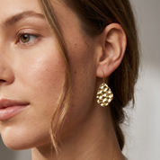 Amaya Textured Drop Earrings