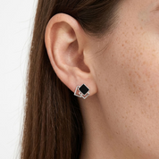 Margaux Square Stud Earrings