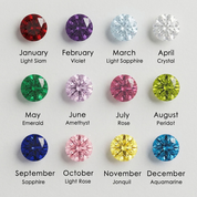Ayla Pearl & Birthstone Necklace