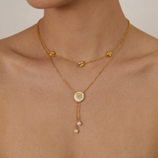 Alba Clover Layered Necklace