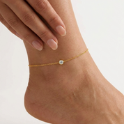 Sylvie Glimmer Anklet