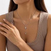 Stella Silver North Star Necklace