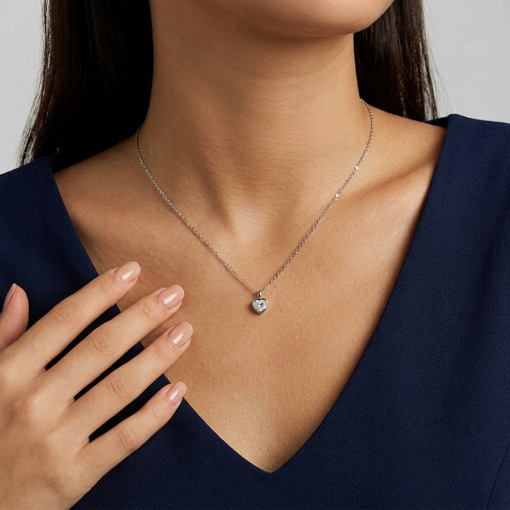 Rivka Silver Pendant Necklace