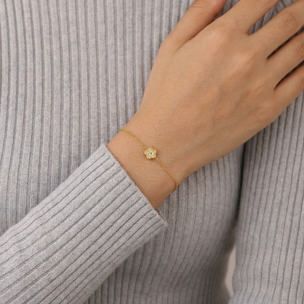 Elise Clover Bracelet