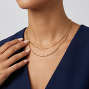 Amanda Stacked Gold Chains