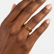Siren Statement Gold Ring