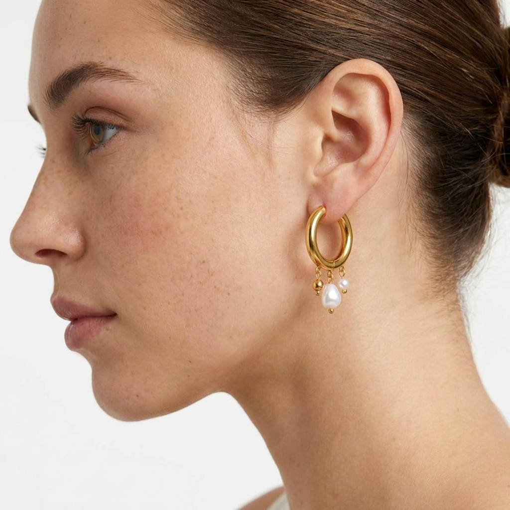 Tessa Pearl Earrings