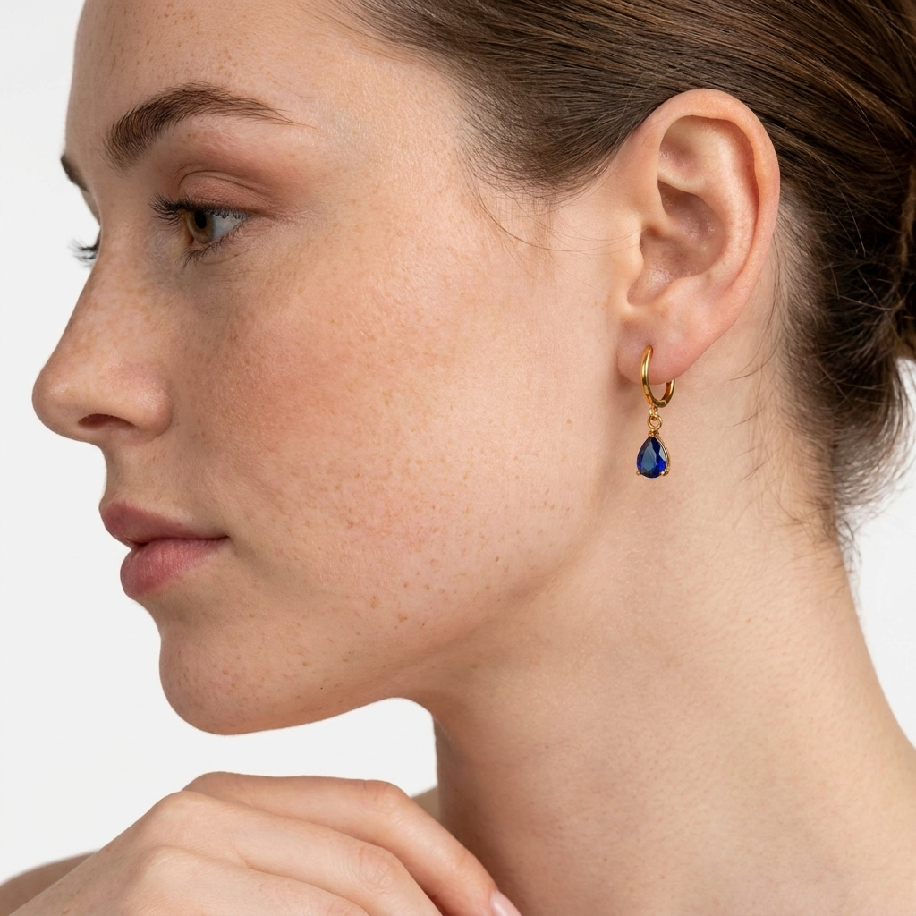 Dahlia Gemstone Earrings