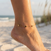 Elowen Dainty Gold Anklet