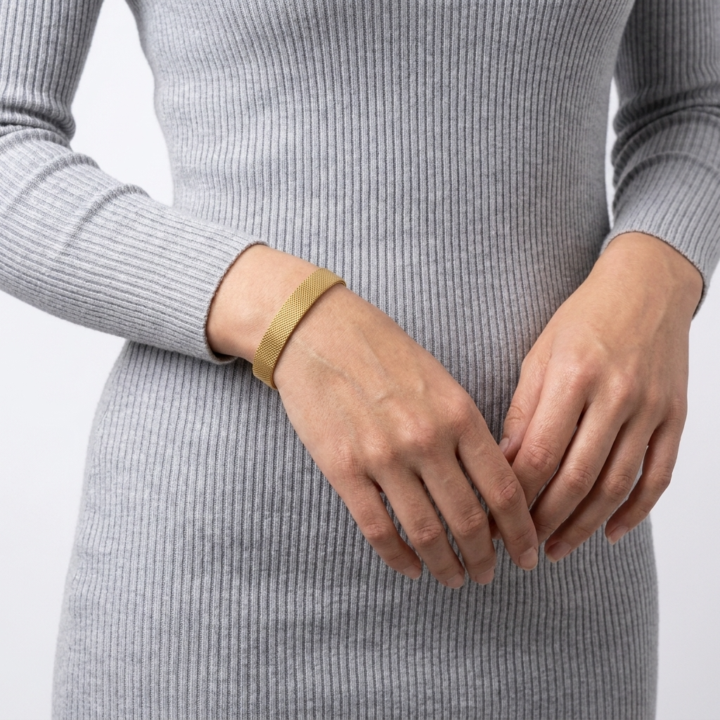 Luna Gold Strap Bracelet