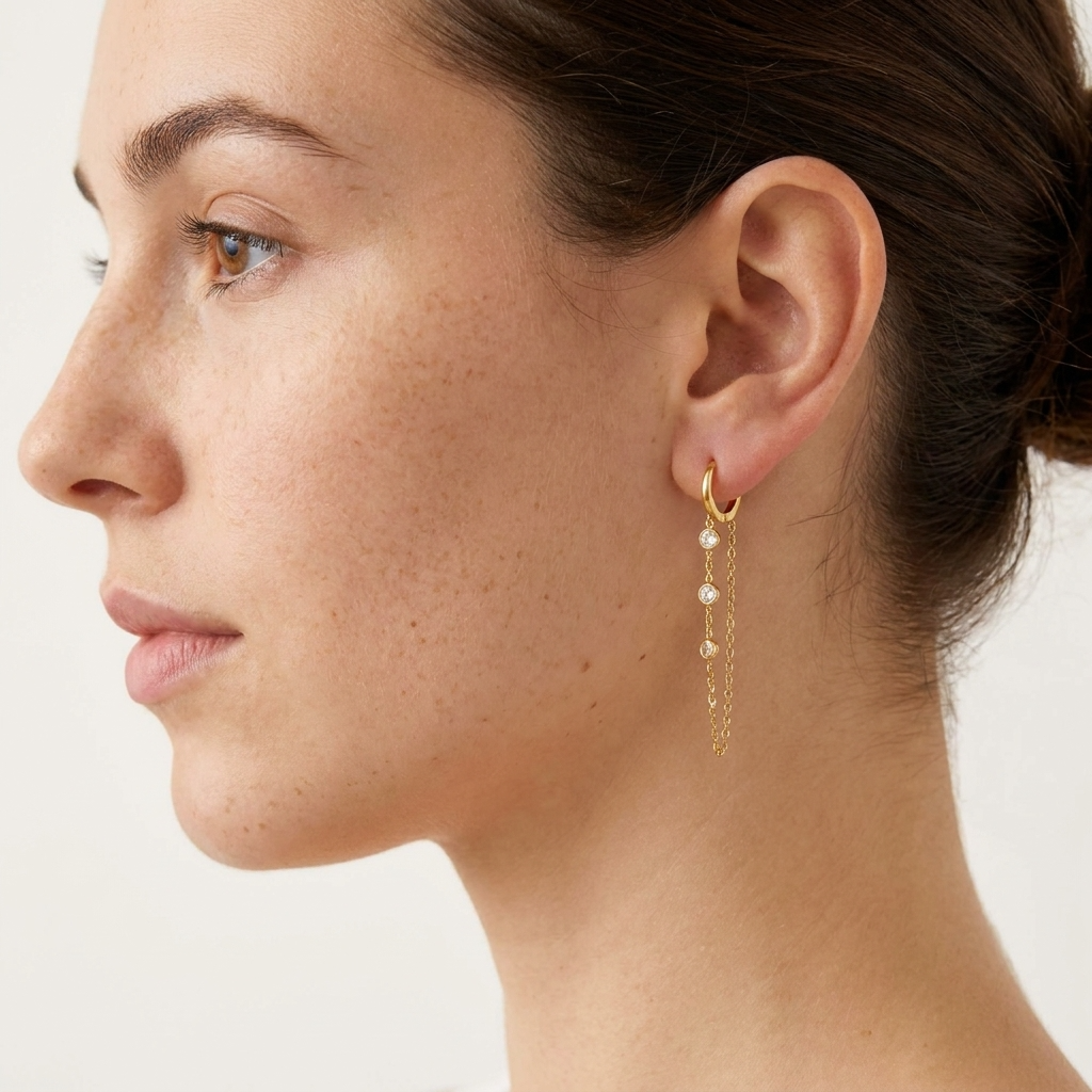 Suri Gem Drop Earrings