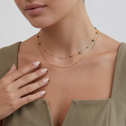 Alba Gold Necklace