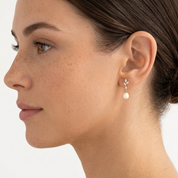 Laurel Pearl Studs