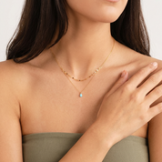 Nova Opal Drop Necklace