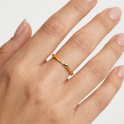 Astrid Gold Stacking Ring