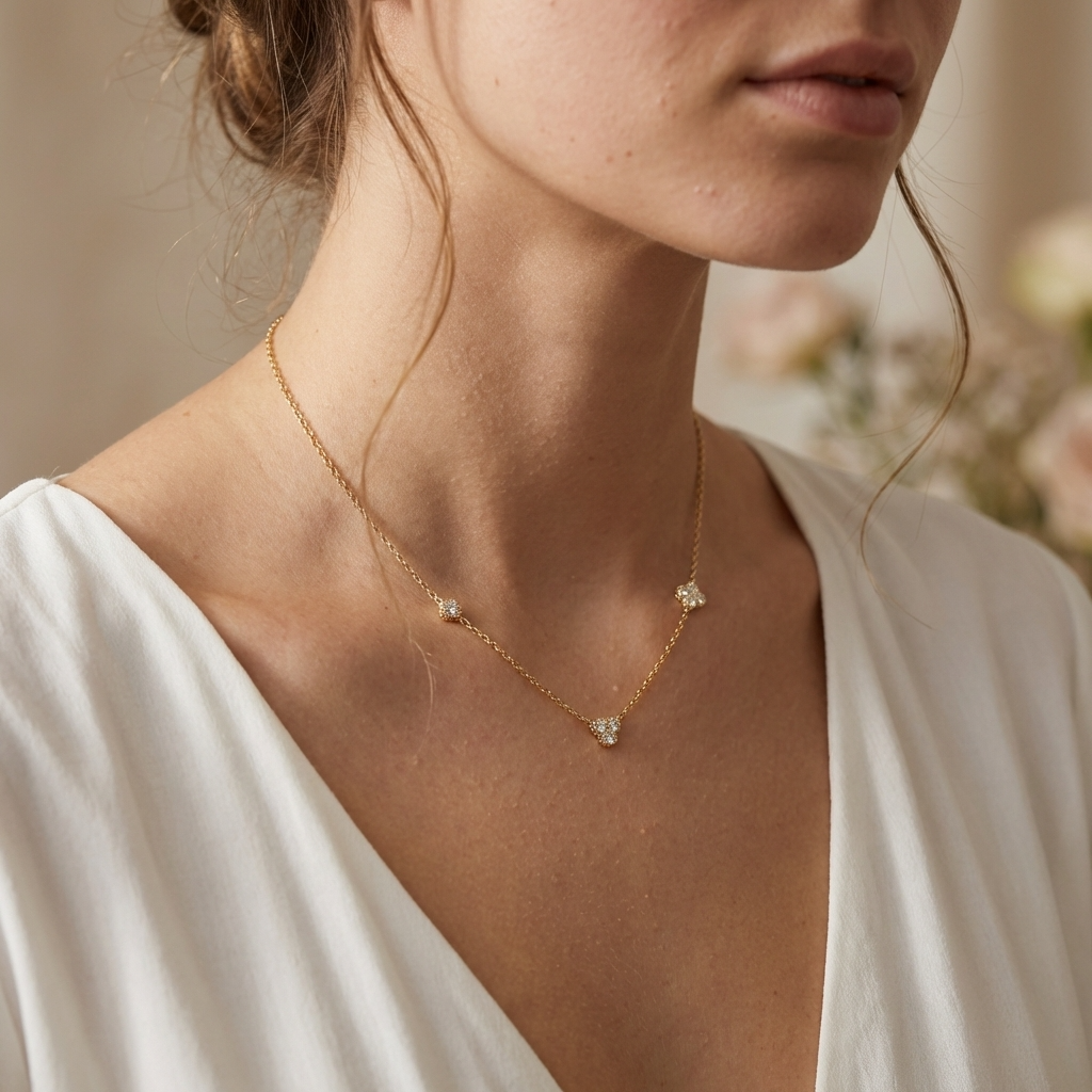 Freya Clover Necklace
