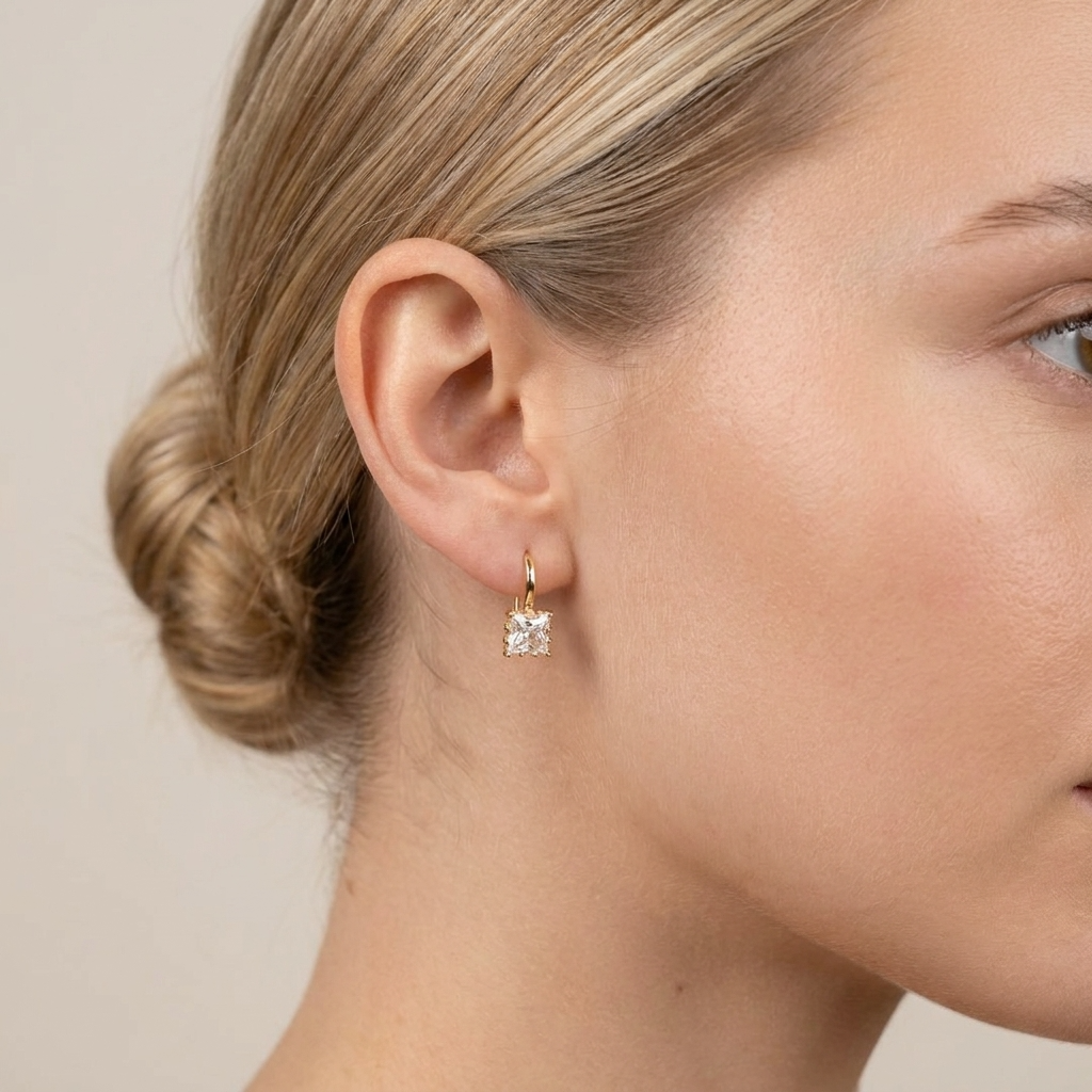 Cassia Crystal Earrings