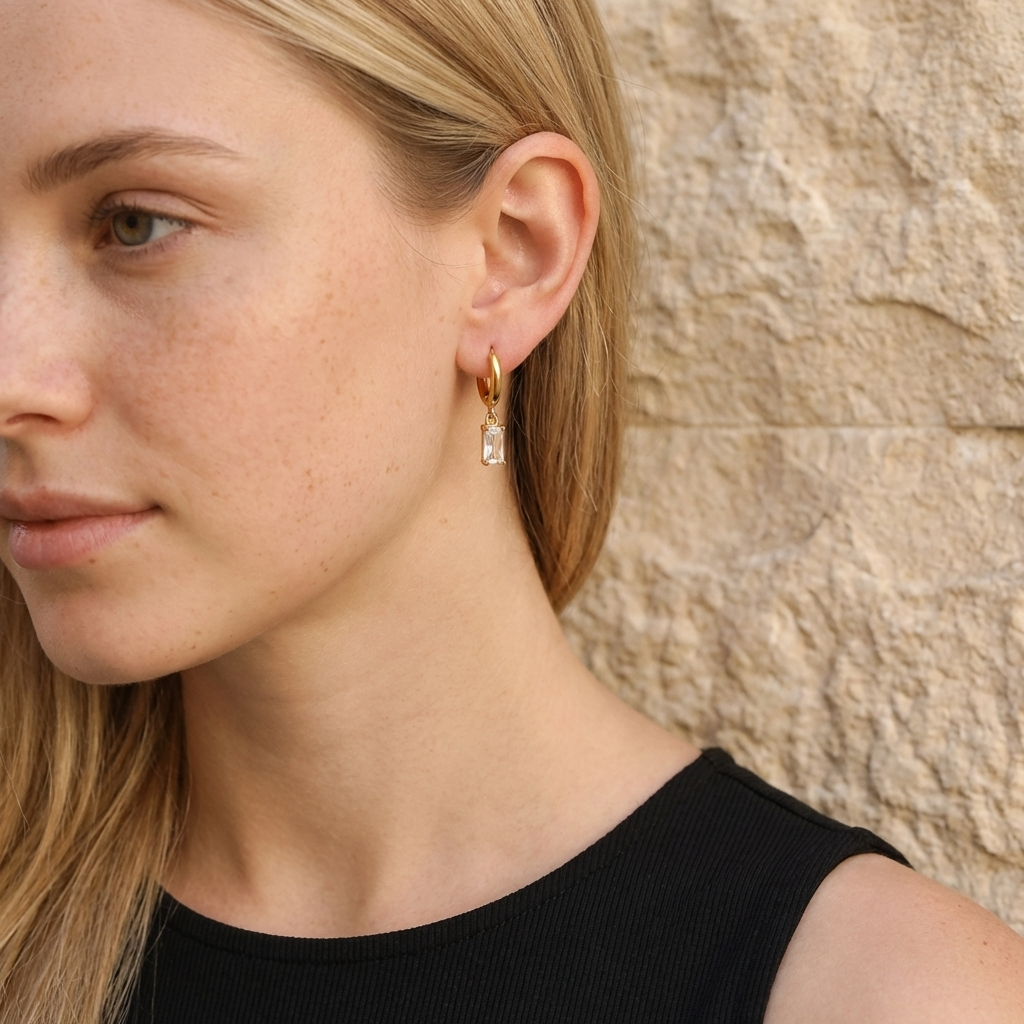 Nora Crystal Drop Earrings