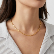 Delphine Gold Necklace