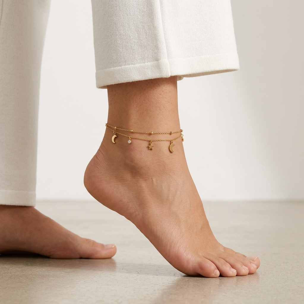 Starlight Charm Anklet