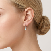 Lilia Sterling Silver Hoops