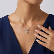 Elodie Silver Pendant Necklace